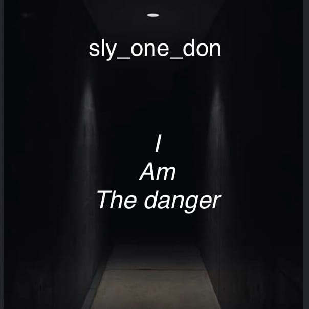 I am the danger