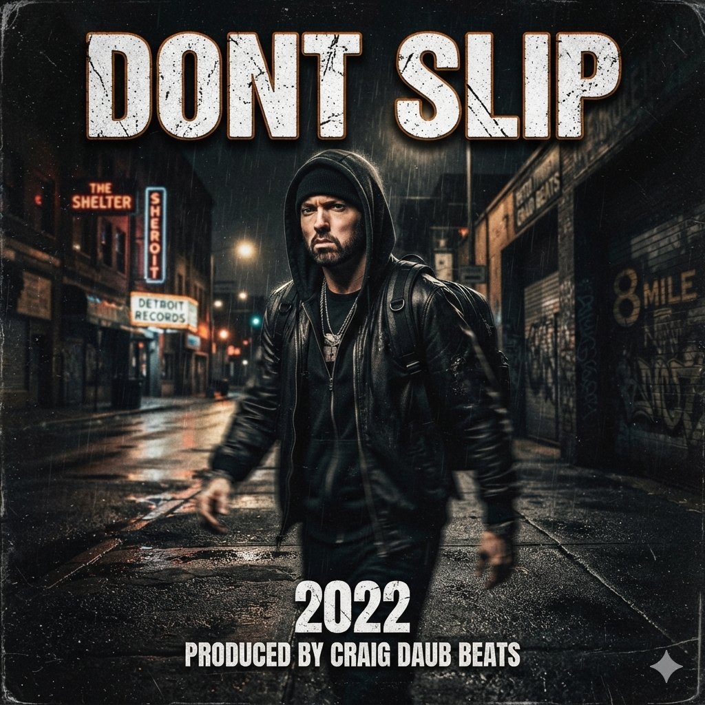 Free Eminem Type Beat Dont Slip 2022 150bpm Trap Instrumental craigdaubbeats