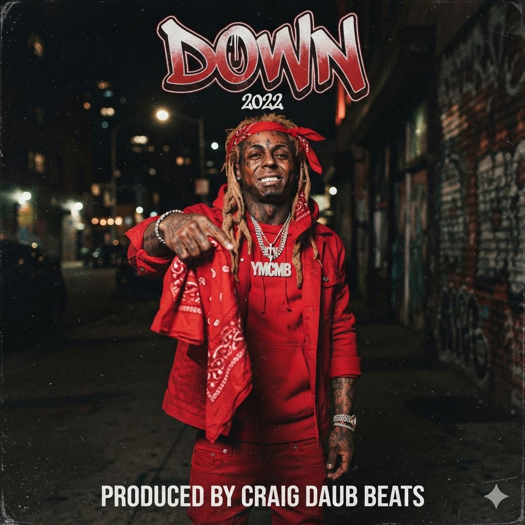 Free Lil Wayne Type Beat Down 2022 140bpm Trap Instrumental craigdaubbeats