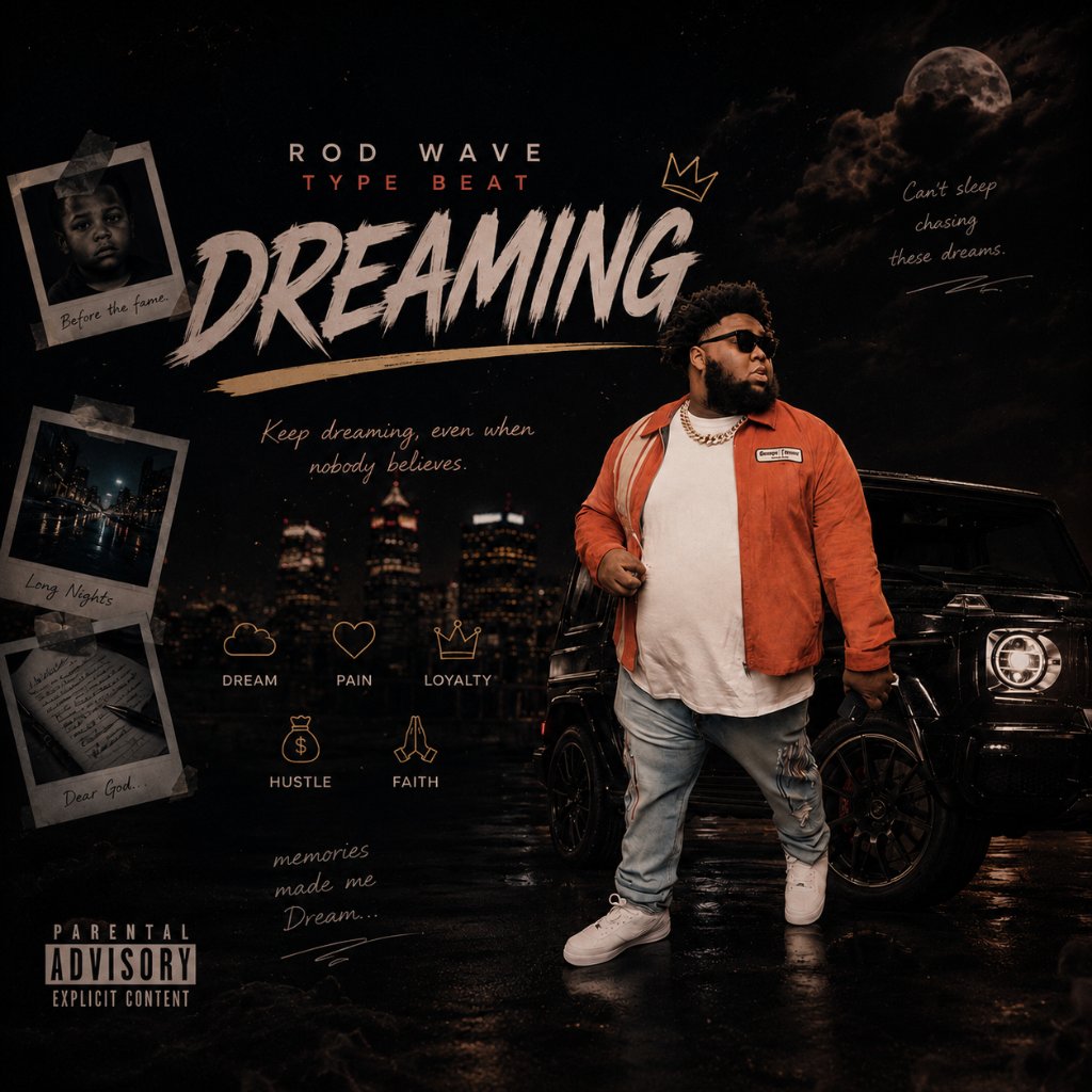 Rod Wave Type Beat - "Dreaming"