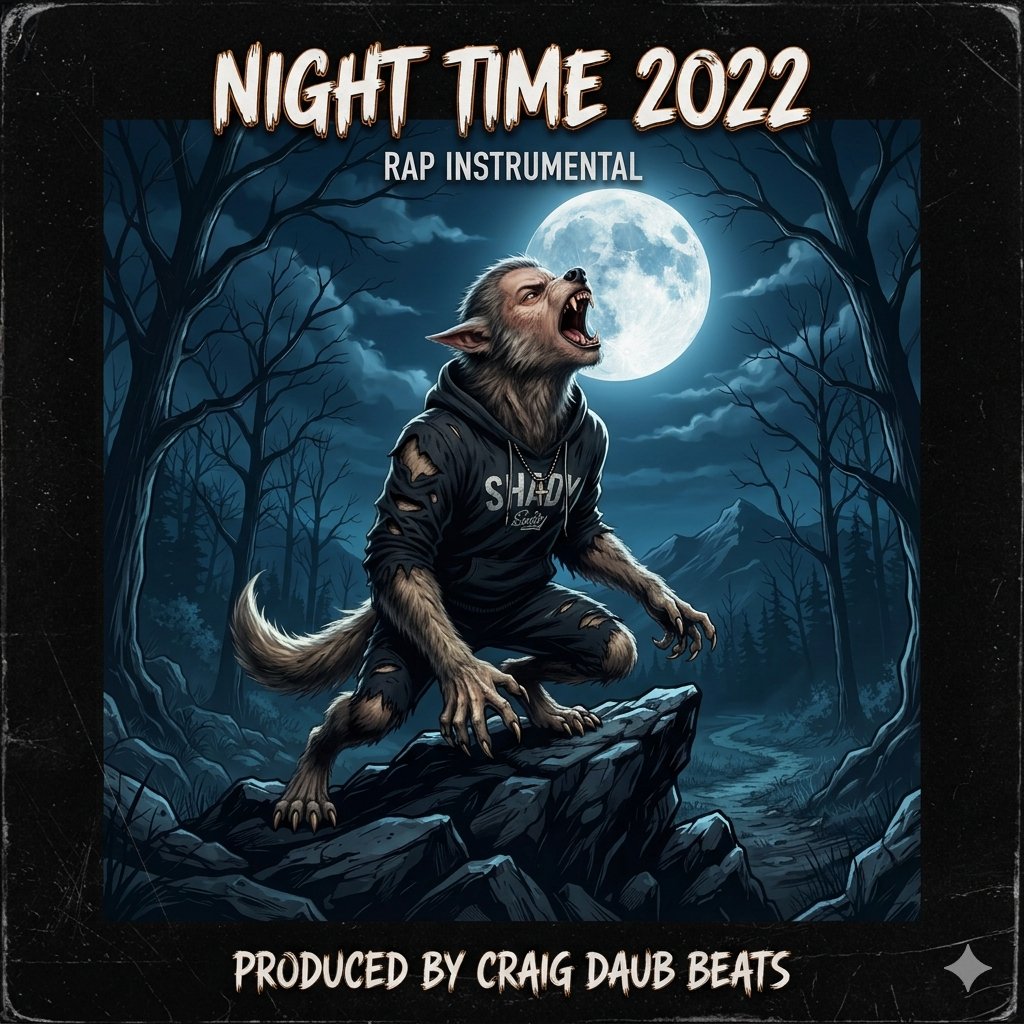 Free Eminem Type Beat Night Time 2022 140bpm Rap Instrumental craigdaubbeats