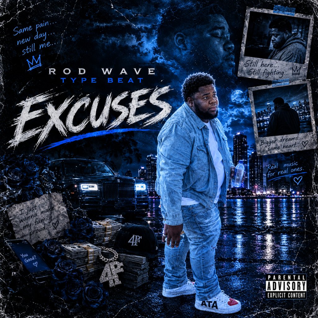 Rod Wave Type Beat - "Excuses"