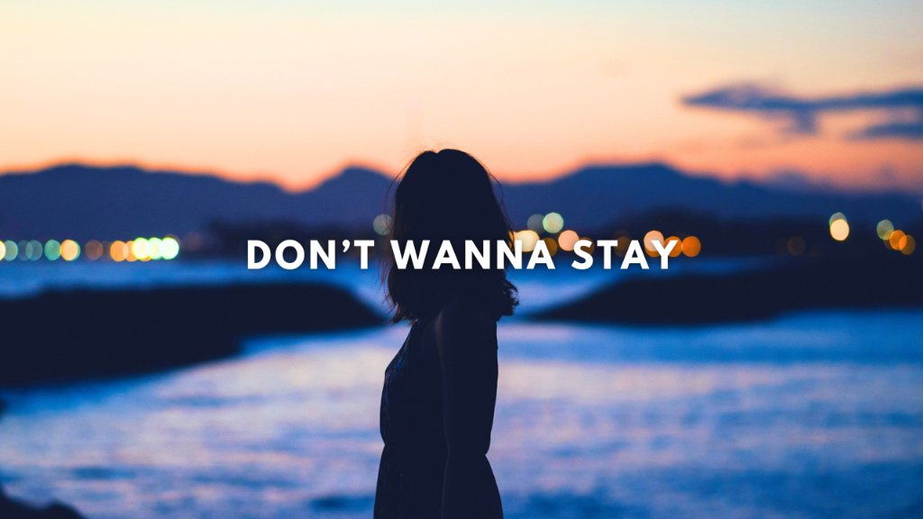Don'T Wanna Stay - Powfu Type Beat (lofi)
