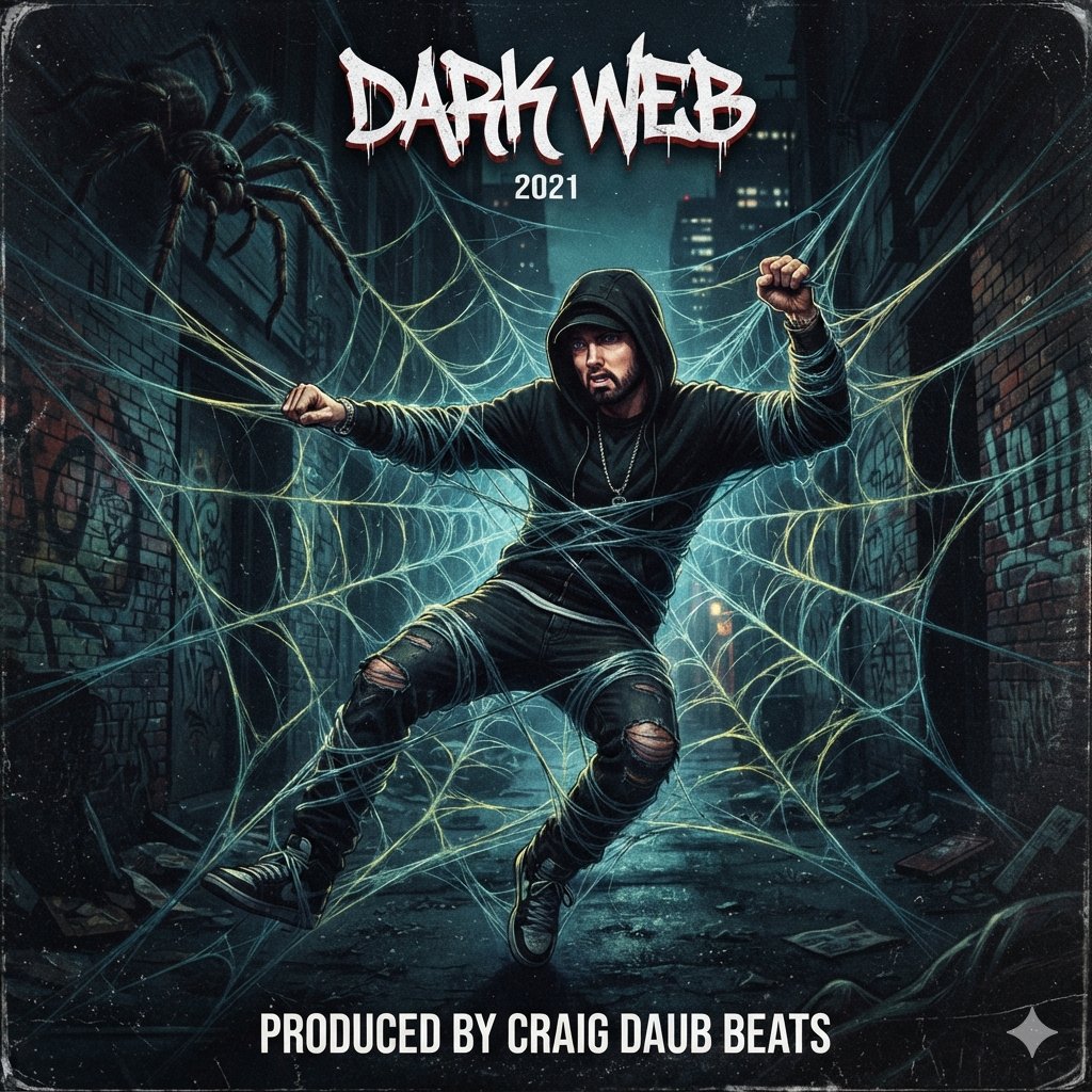 Free Eminem Type Beat Dark Web 2021 140bpm Trap Instrumental craigdaubbeats