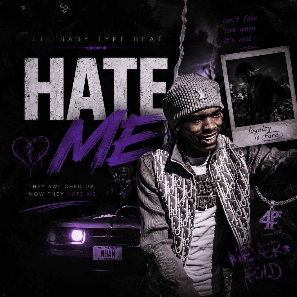 Lil Baby Type Beat - "Hate Me"