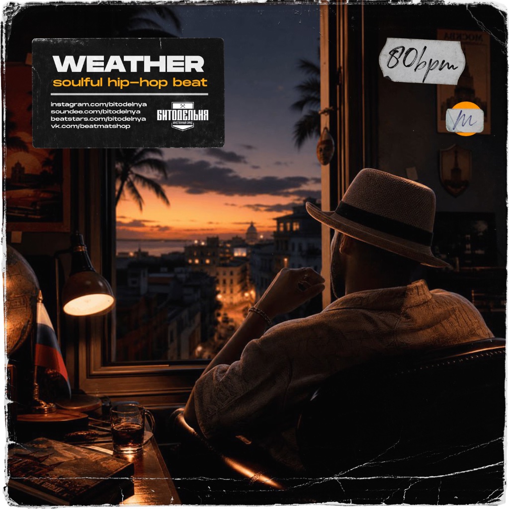 Sad Soulful Emotional Hip hop beat - Weather 80 Bpm