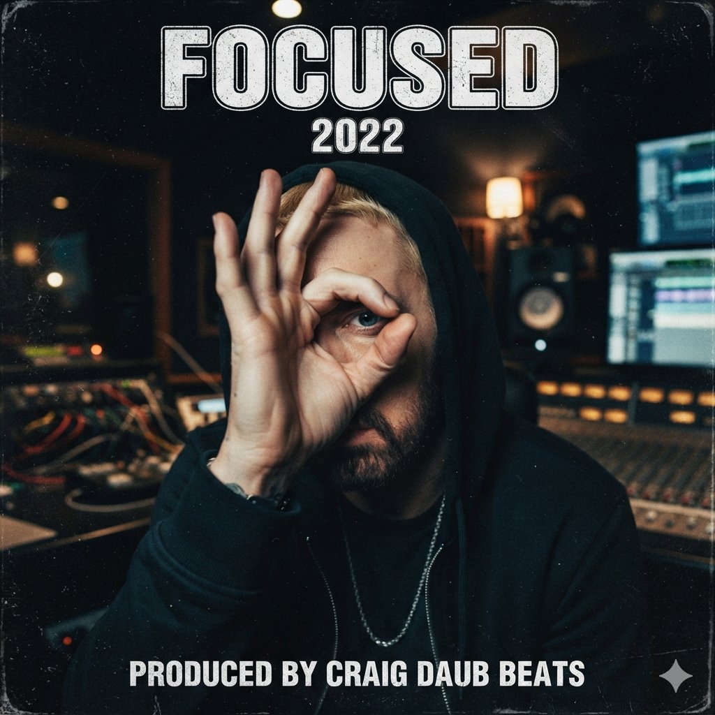 Free Old School Eminem Type Beat Focused 2022 90bpm Hip Hop Instrumental