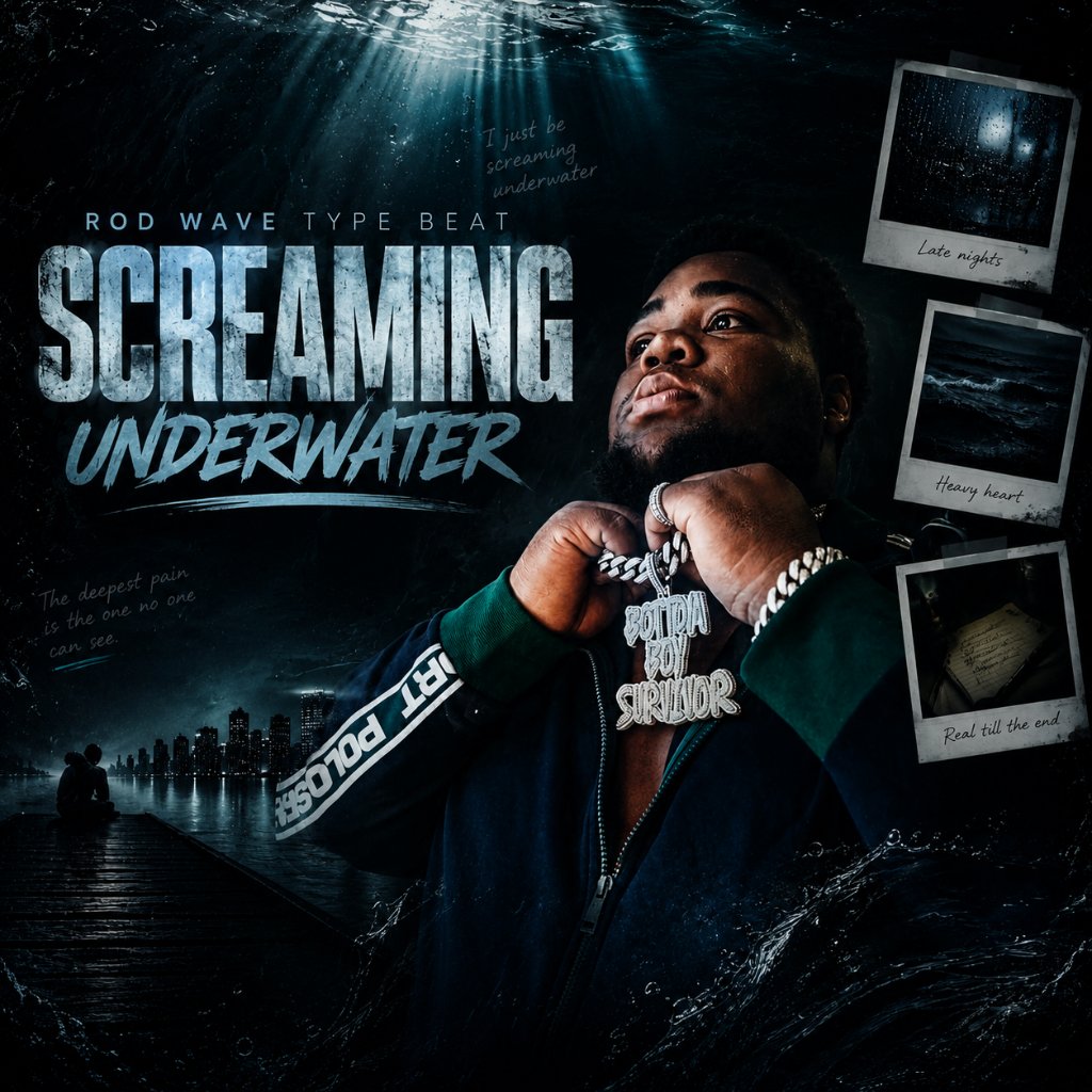 Rod Wave Type Beat - "Screaming Underwater"